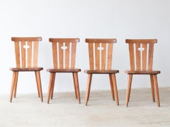 Mid Century Swedish Dining Chairs by Göran Malmvall
