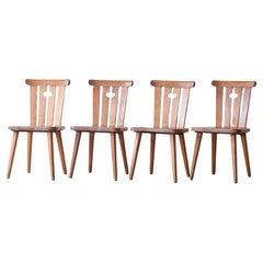 Mid Century Swedish Dining Chairs by Göran Malmvall