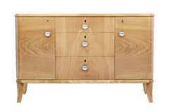 Mid Century Swedish Elm Chest of Drawers