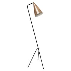 Retro Mid century Swedish Floor Lamp, Attributed to Svend Aage Holm Sørensen for ASEA