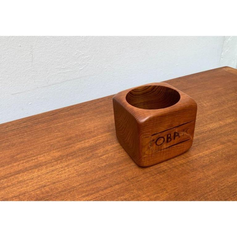 Ciotola a forma di scatola in teak Tabacco Tobak svedese di metà secolo di SOWE Svestad, anni '60 in vendita 5