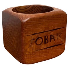 Mid-Century Swedish Former Tabacco Tobak Teak Box Bowl from Sowe Svestad, 1960s