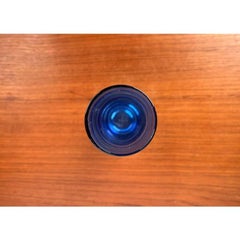 Mid-Century Swedish Glass Bamboo Vase from Aseda, Sweden, 1960s