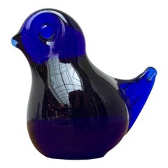 Mid-Century Swedish Glass Bird from Bosse, 1960s