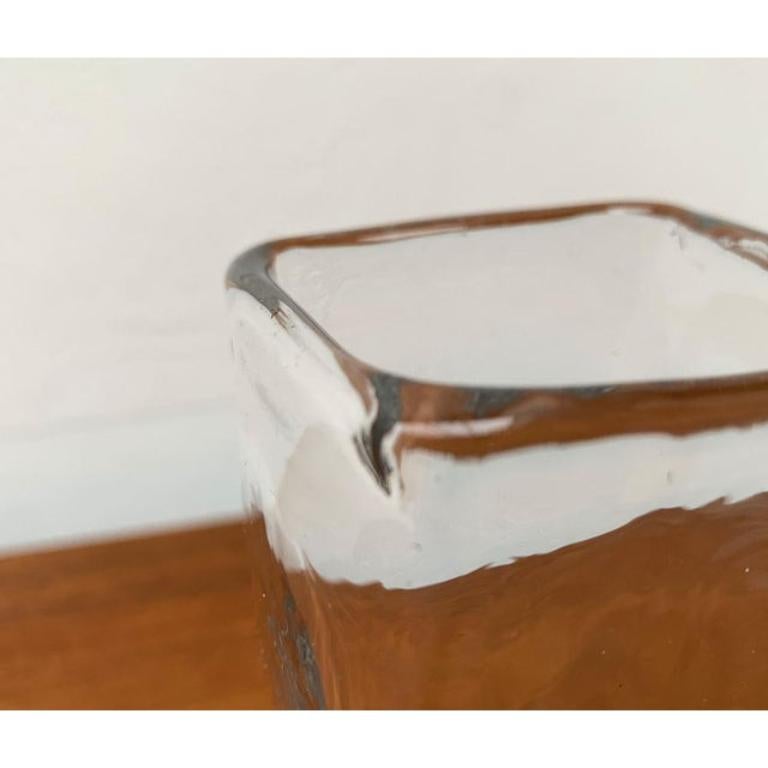 Vaso di vetro svedese di metà secolo, anni '60 in vendita 3