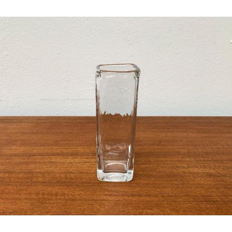 Vaso di vetro svedese di metà secolo, anni '60 in vendita 2