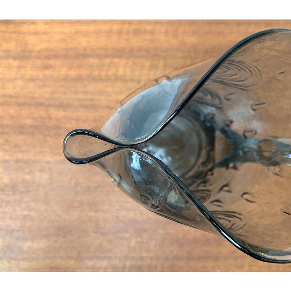 Caraffa in vetro svedese di metà secolo di Björkshult, anni '60 in vendita 5