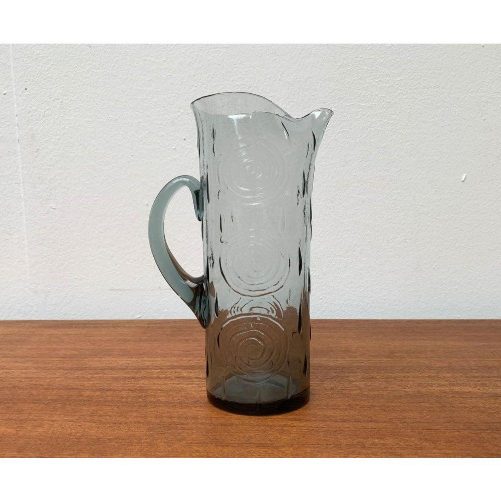 Mid-Century moderno Caraffa in vetro svedese di metà secolo di Björkshult, anni '60 in vendita