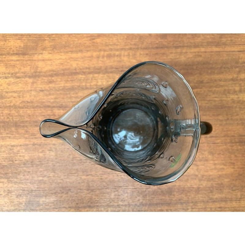 Svedese Caraffa in vetro svedese di metà secolo di Björkshult, anni '60 in vendita