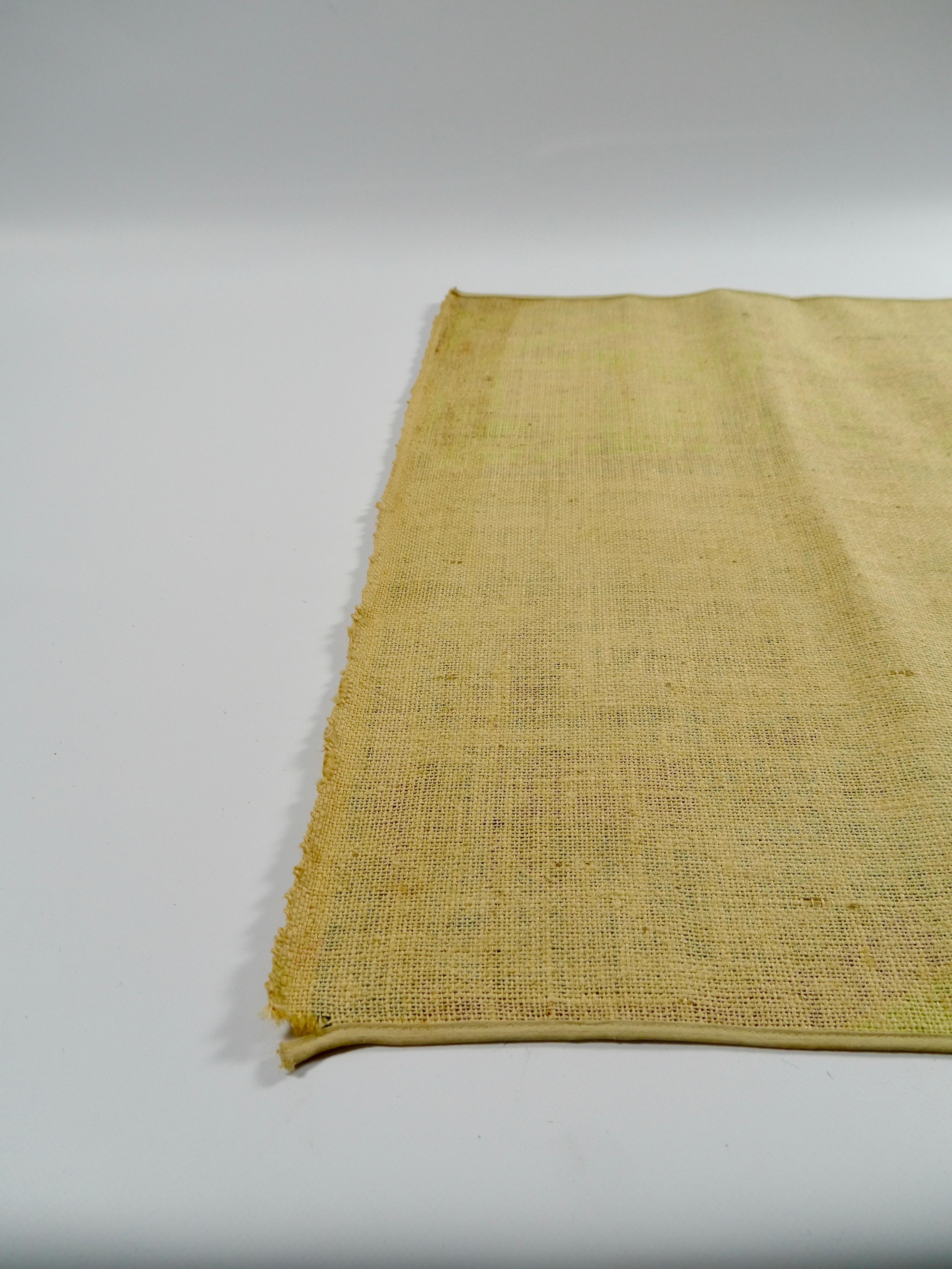 Midcentury Swedish Jute Wall Tapestry In Good Condition For Sale In Barcelona, ES
