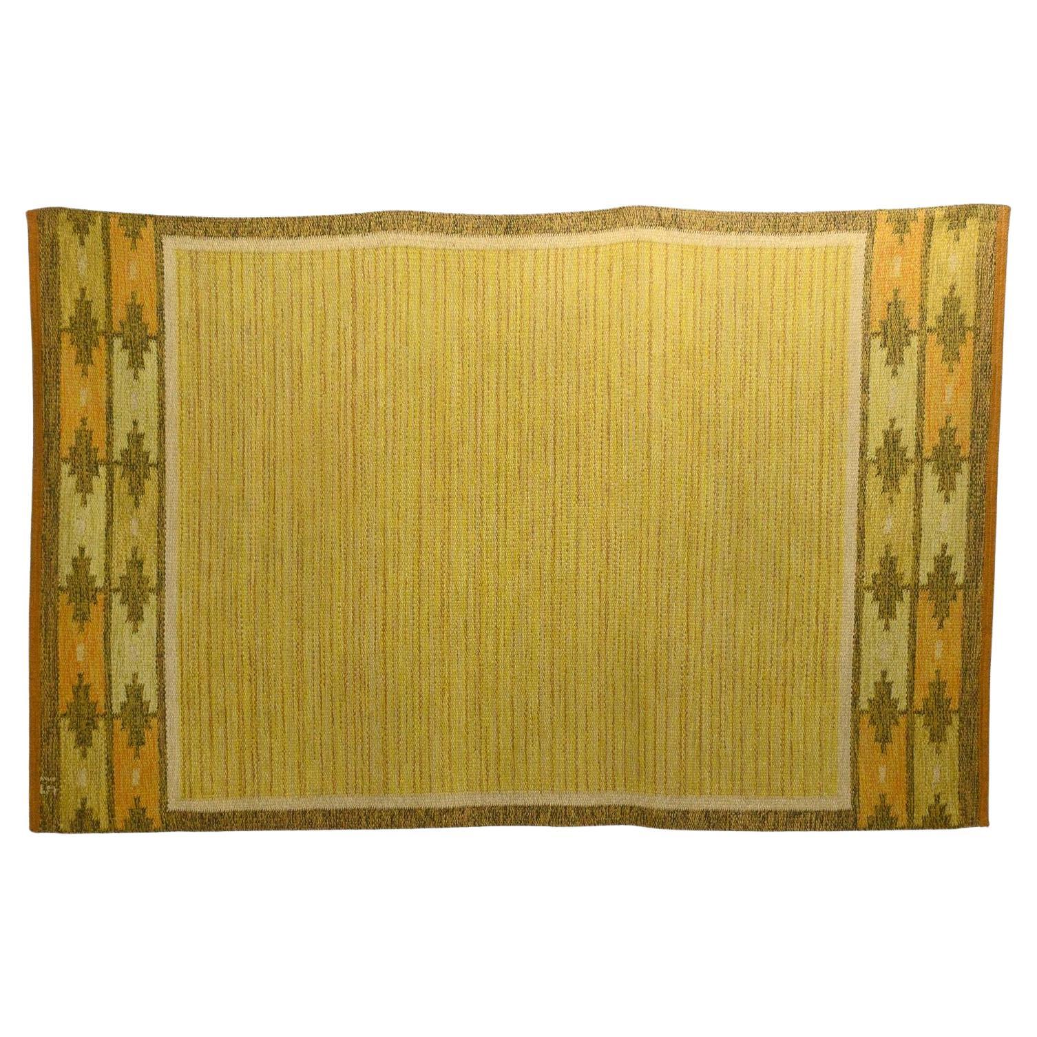 Mid-Century Swedish Kilim by IS