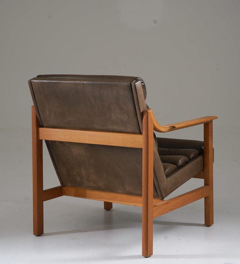 20th Century Mid-Century Swedish Lounge Chairs by Karl-Erik Ekselius for JOC Vetlanda For Sale