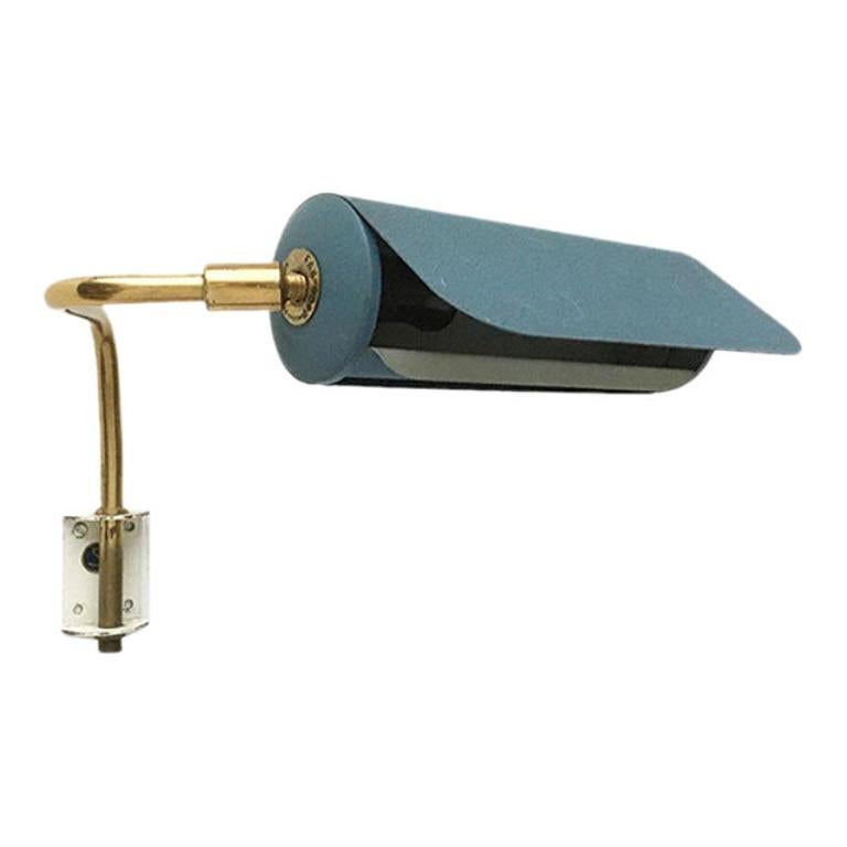 Mid-Century Swedish Minimalist Wall Lamp, 1960s