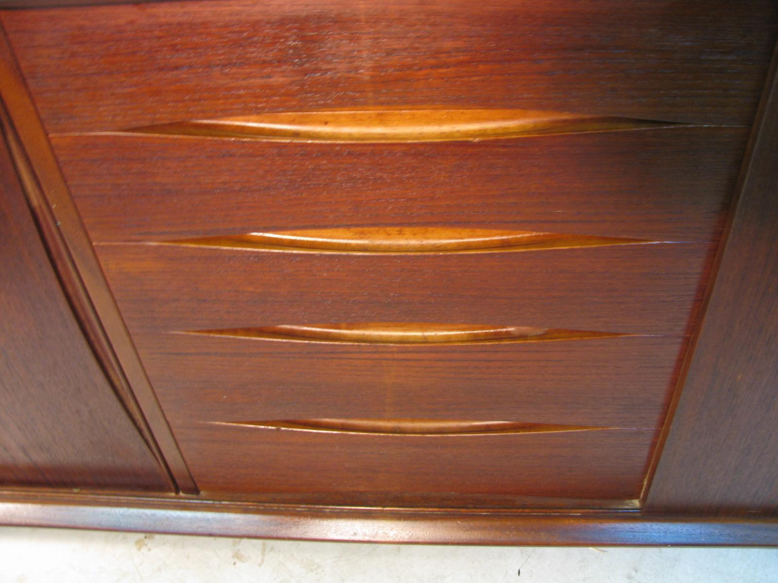 Mid-20th Century Mid Century Swedish Modern Teak Credenza