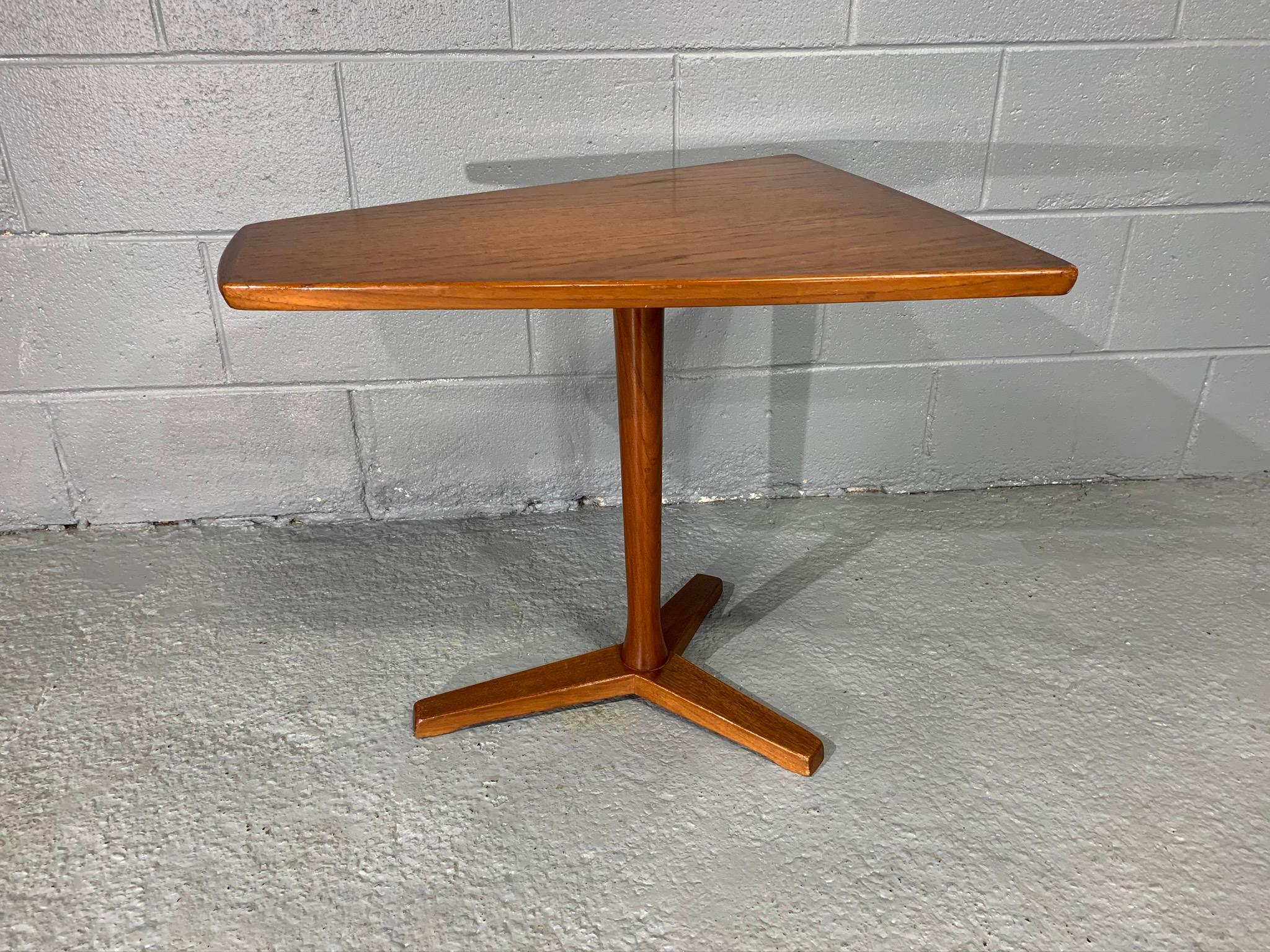 Mid-Century Swedish Modern Teak Side Table / End Table by DUX, circa 1960s 1