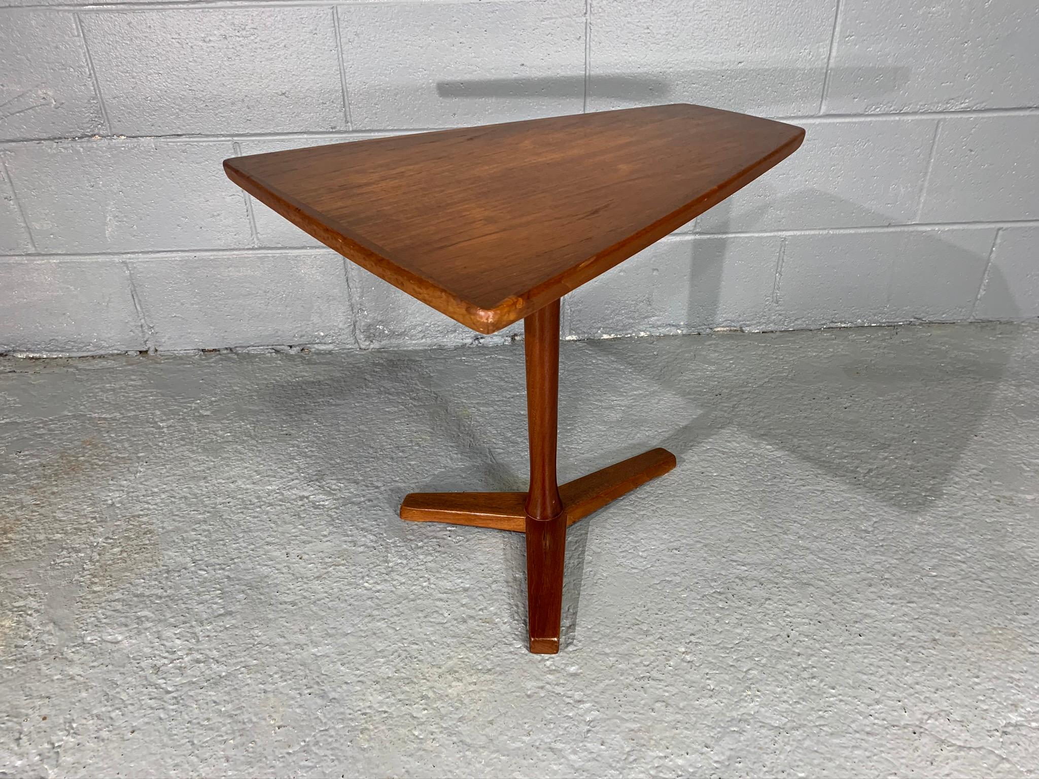 Mid-Century Swedish Modern Teak Side Table / End Table by DUX, circa 1960s 2