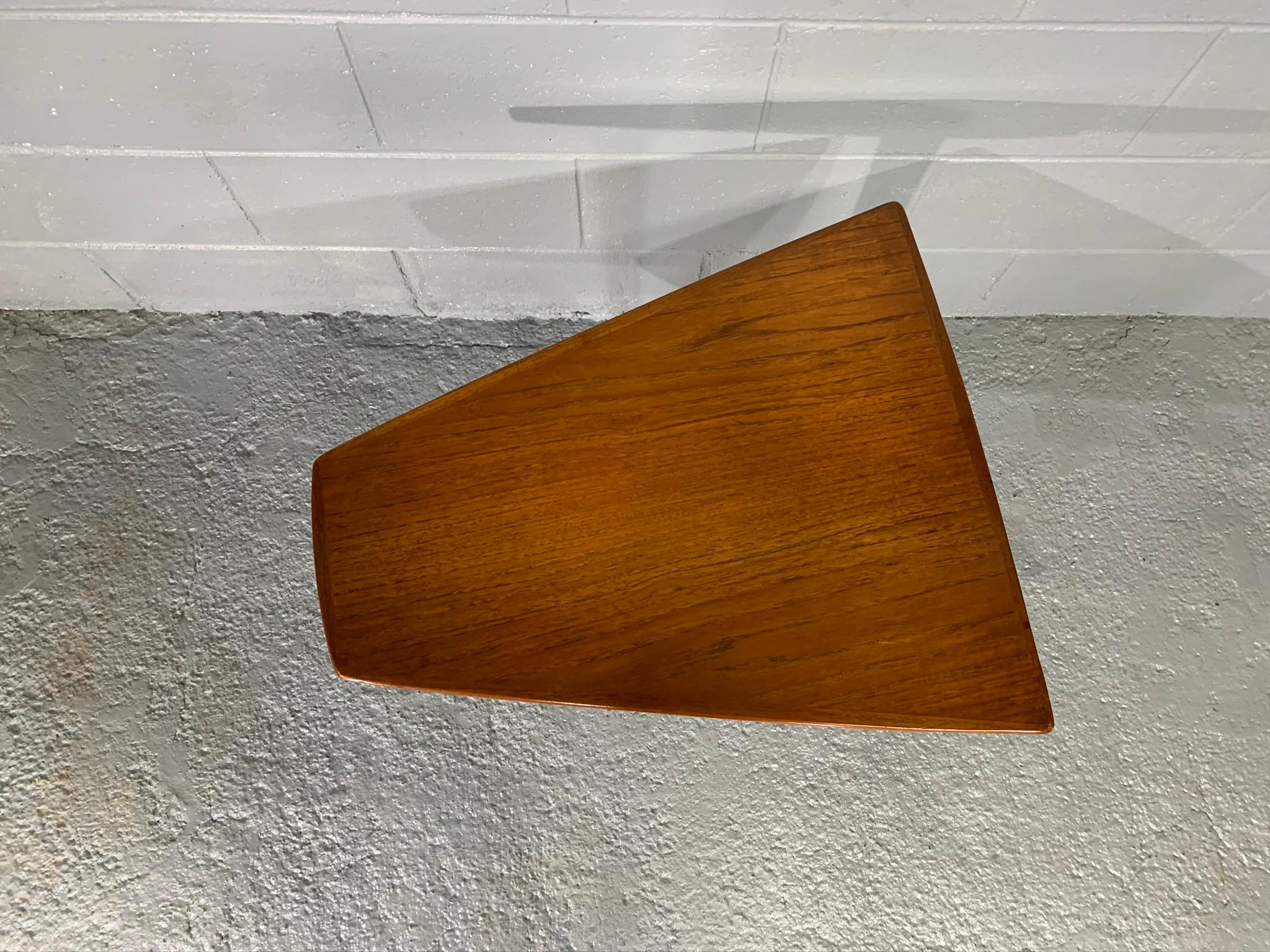 Mid-Century Swedish Modern Teak Side Table / End Table by DUX, circa 1960s 4