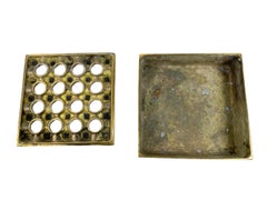 Aschenbecher "Ultima 15" aus Bronzeguss von Beck & Jung, Schweden, Mitte des Jahrhunderts