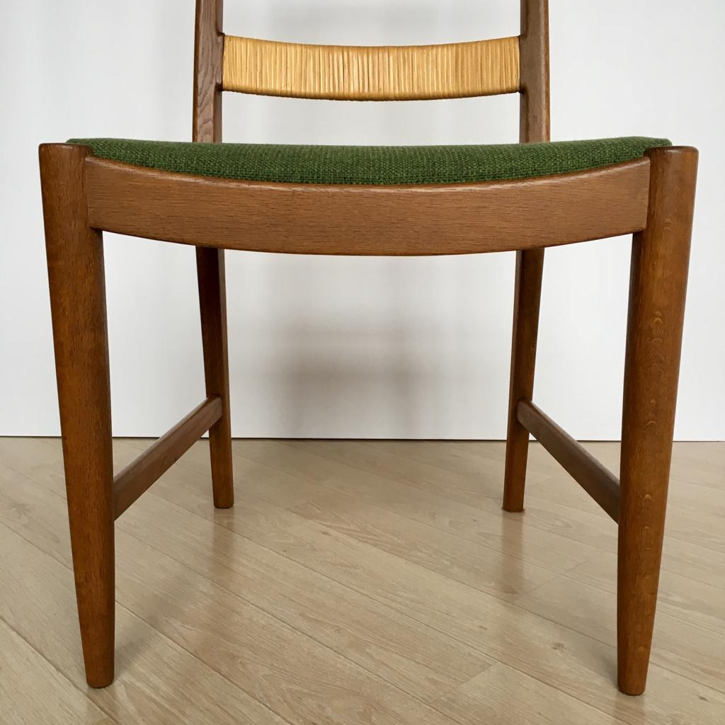 Midcentury Swedish Oak Chairs by Bertil Fridhagen for Bodafors, Set of 4, 1961 im Angebot 5