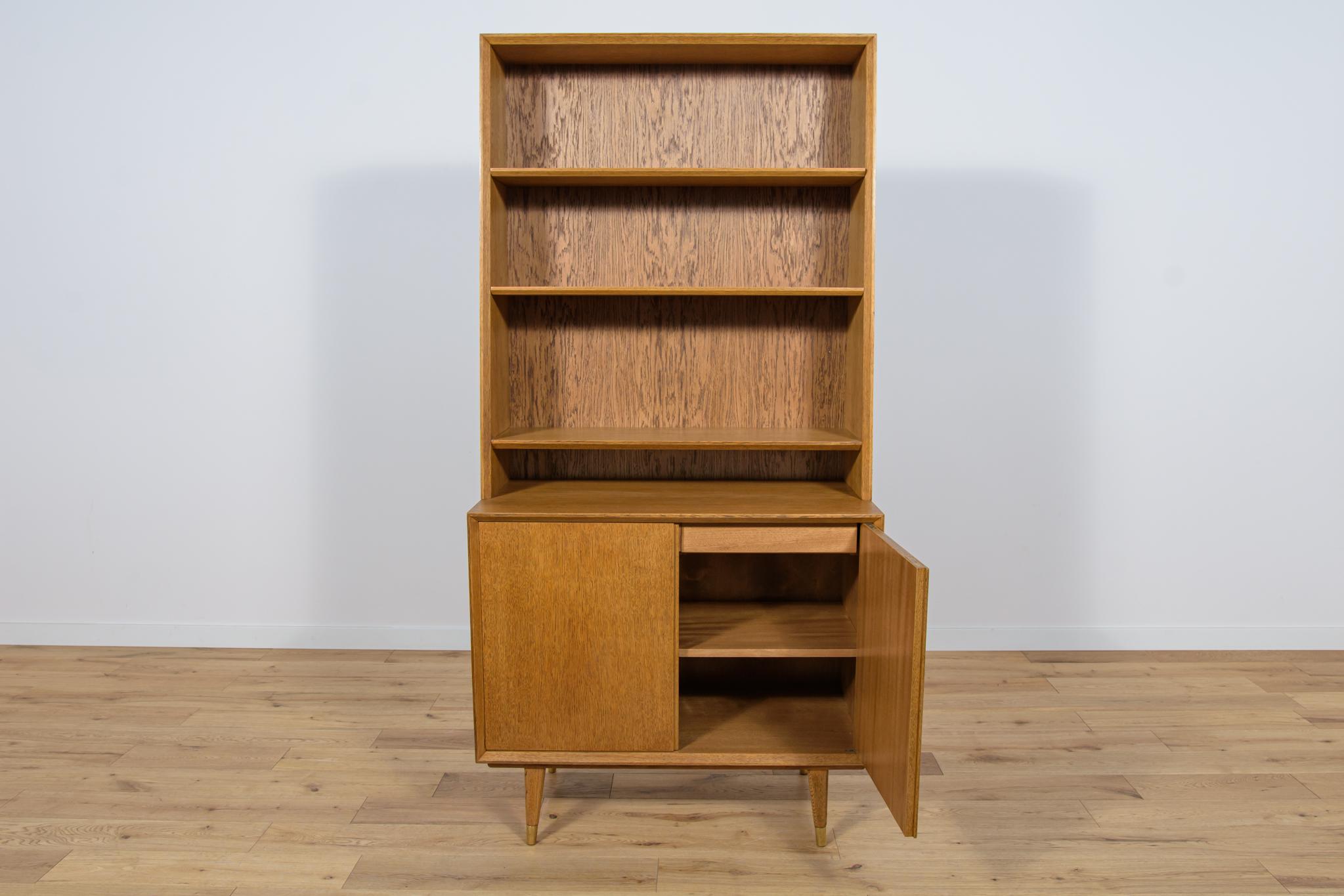 Mid-Century Swedish Oak Shelf, 1970s For Sale 1