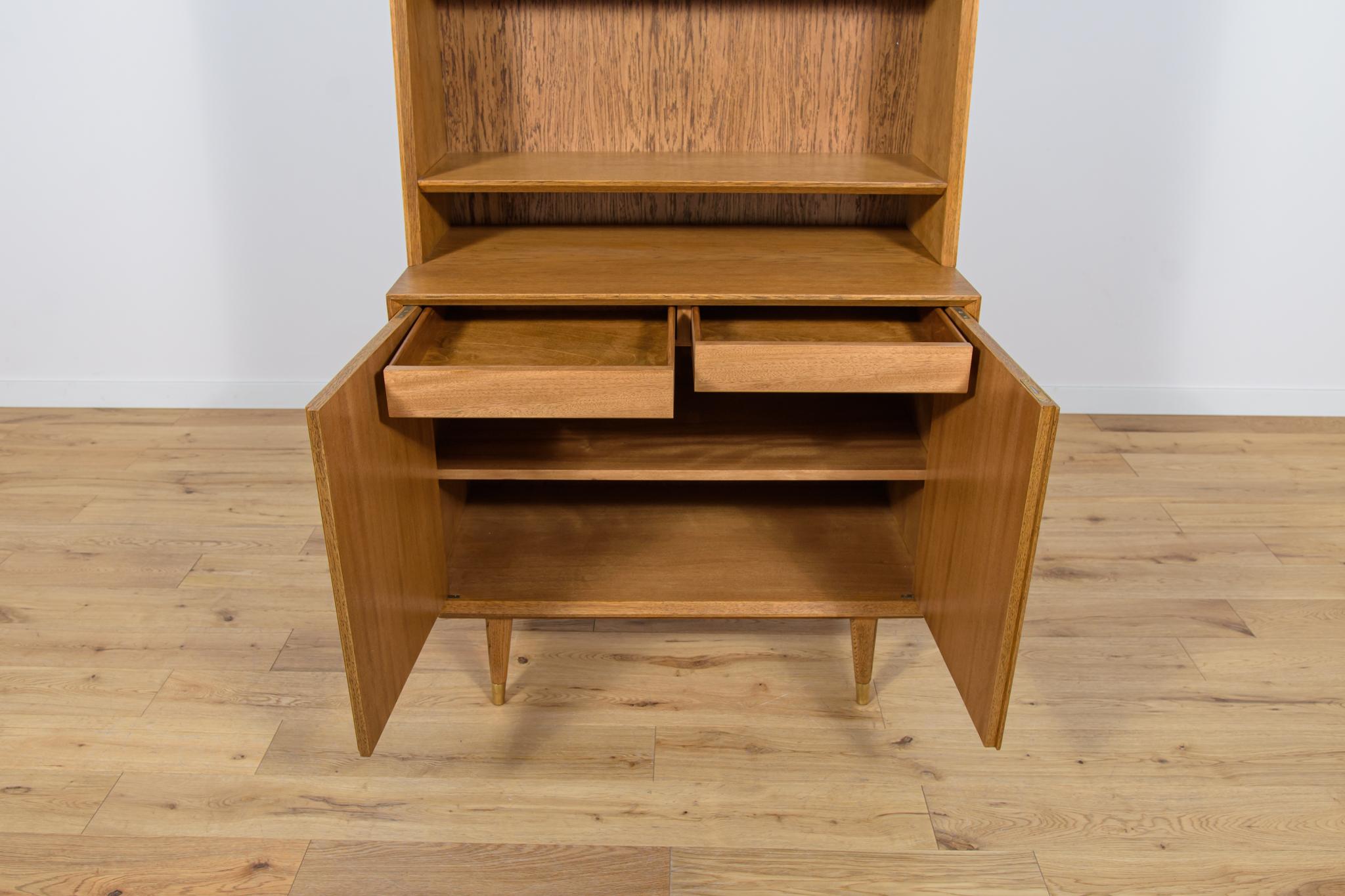 Mid-Century Swedish Oak Shelf, 1970s For Sale 2