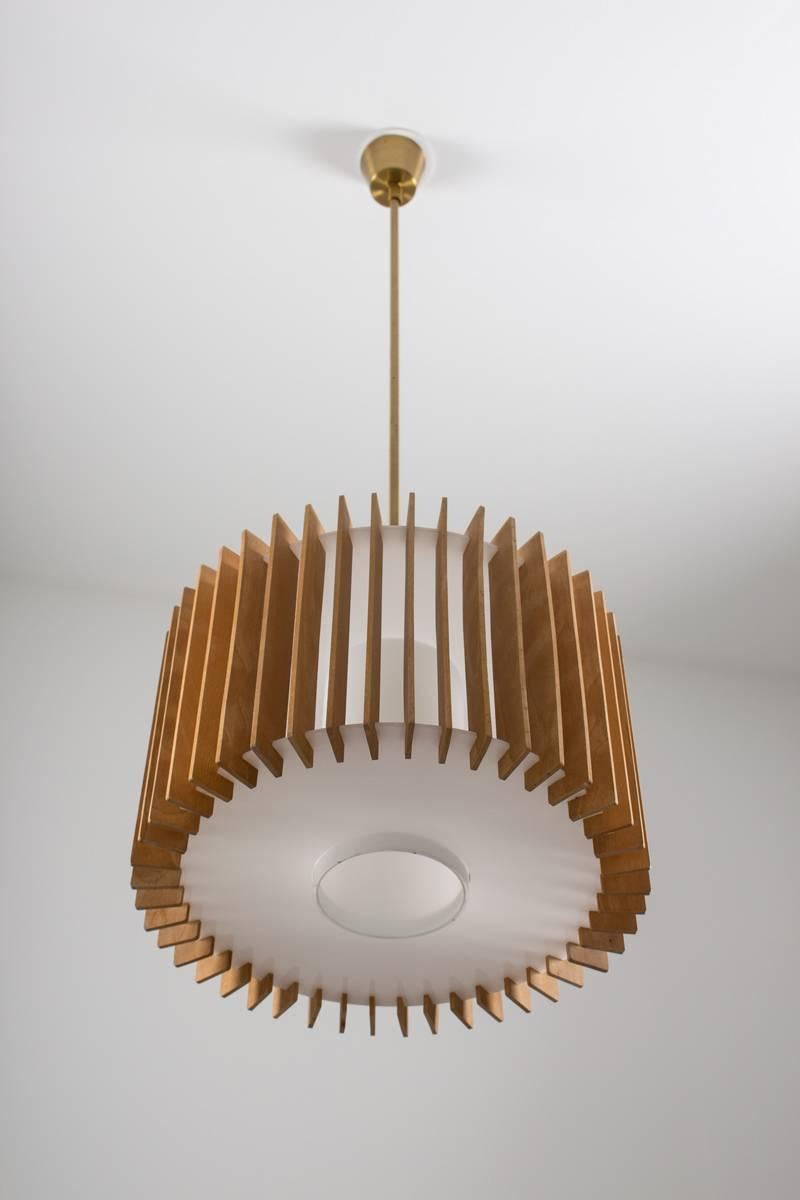 Brass Midcentury Swedish Pendant by Hans-Agne Jakobsson For Sale