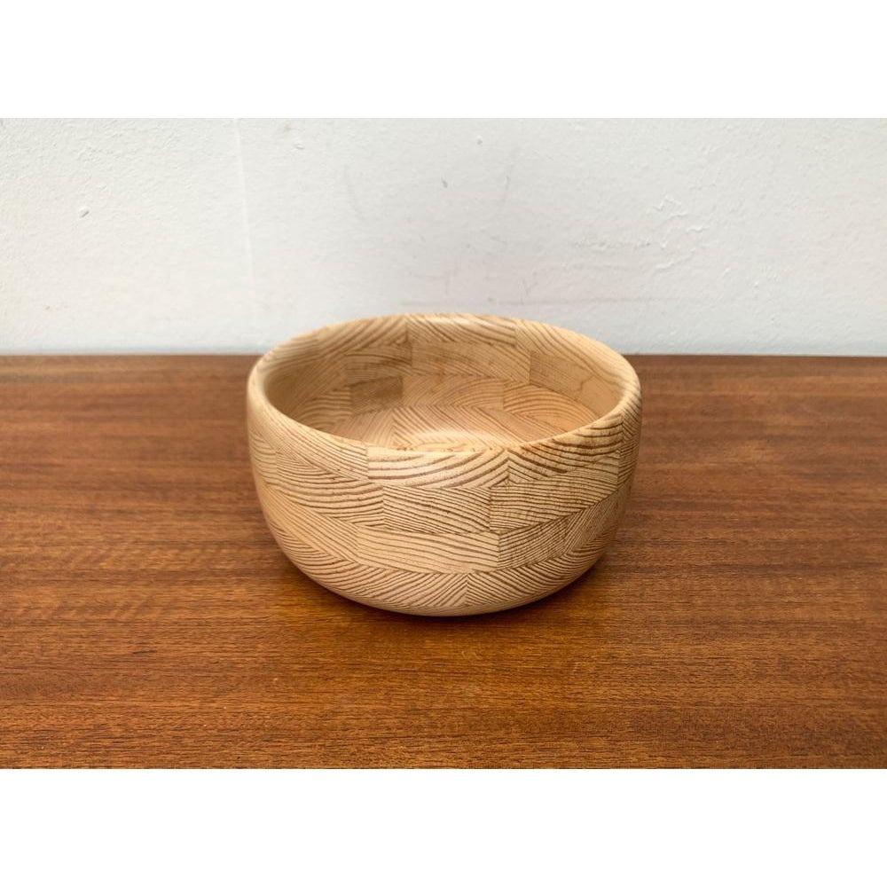 Mid-Century Swedish Pinewood Bowl from Karl Holmberg AB For Sale 1