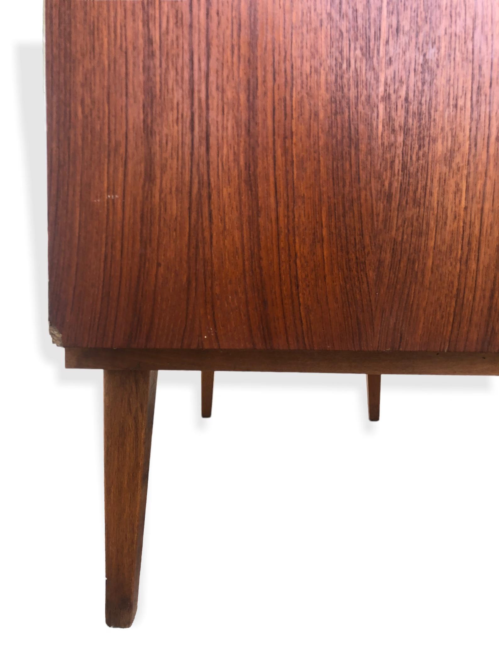 Midcentury Swedish Rolltop Secretary Desk by Egon Ostergaard 3
