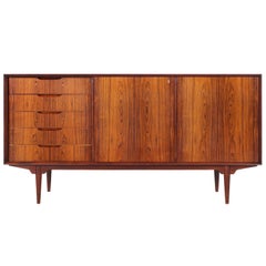 Mid Century Swedish Rosewood Sideboard by Svante Skogh