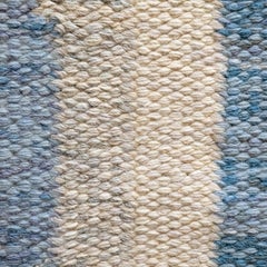 Alfombra sueca de mediados de siglo de Birgitta Södergren, 1,70 x 1,80 m, Pasteles geométricos