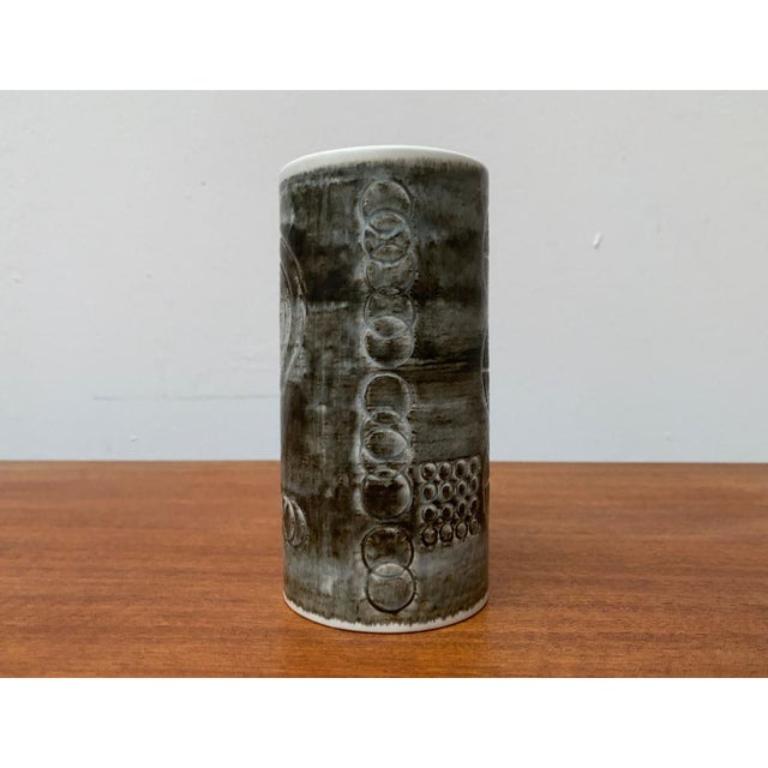 Suédois Vase Sarek suédois du milieu du siècle par Olle Alberius pour Rörstrand en vente