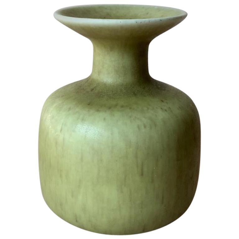 Midcentury Swedish Small Ceramic Vase by Gunnar Nylund for Rorstrand For Sale