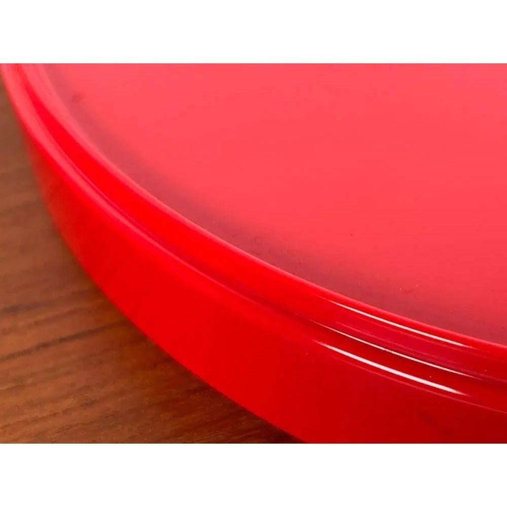 Mid-Century Swedish Space Age Red Melamin Tray, 1960s In Excellent Condition For Sale In Hamburg, DE