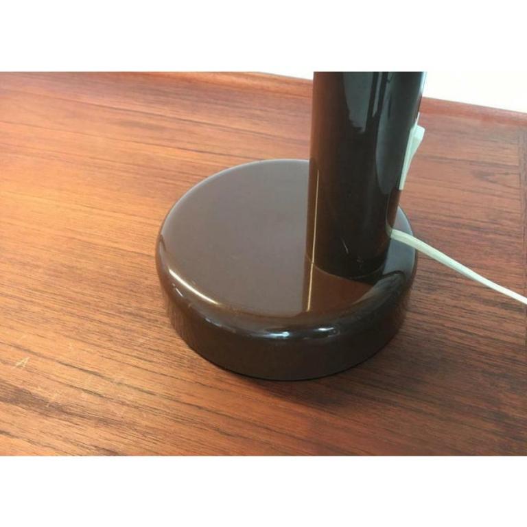 Plastique Lampe de bureau suédoise de l'ère spatiale du milieu du siècle dernier par Anders Pehrson, années 1960 en vente