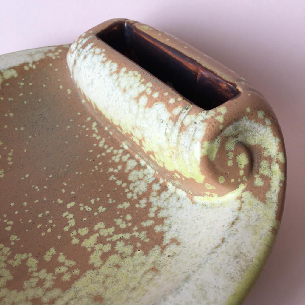 Midcentury Swedish Stoneware Shell Ashtray by Gunnar Nylund for Rorstrand For Sale 2