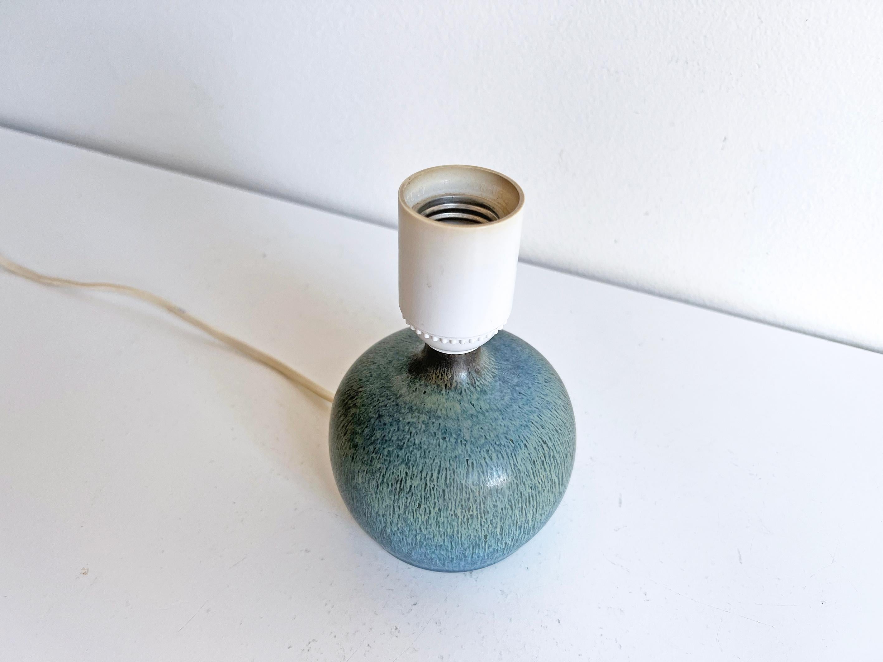 20th Century Mid-Century Swedish Stoneware Table Lamp by Gunnar Nylund for Rörstrand For Sale