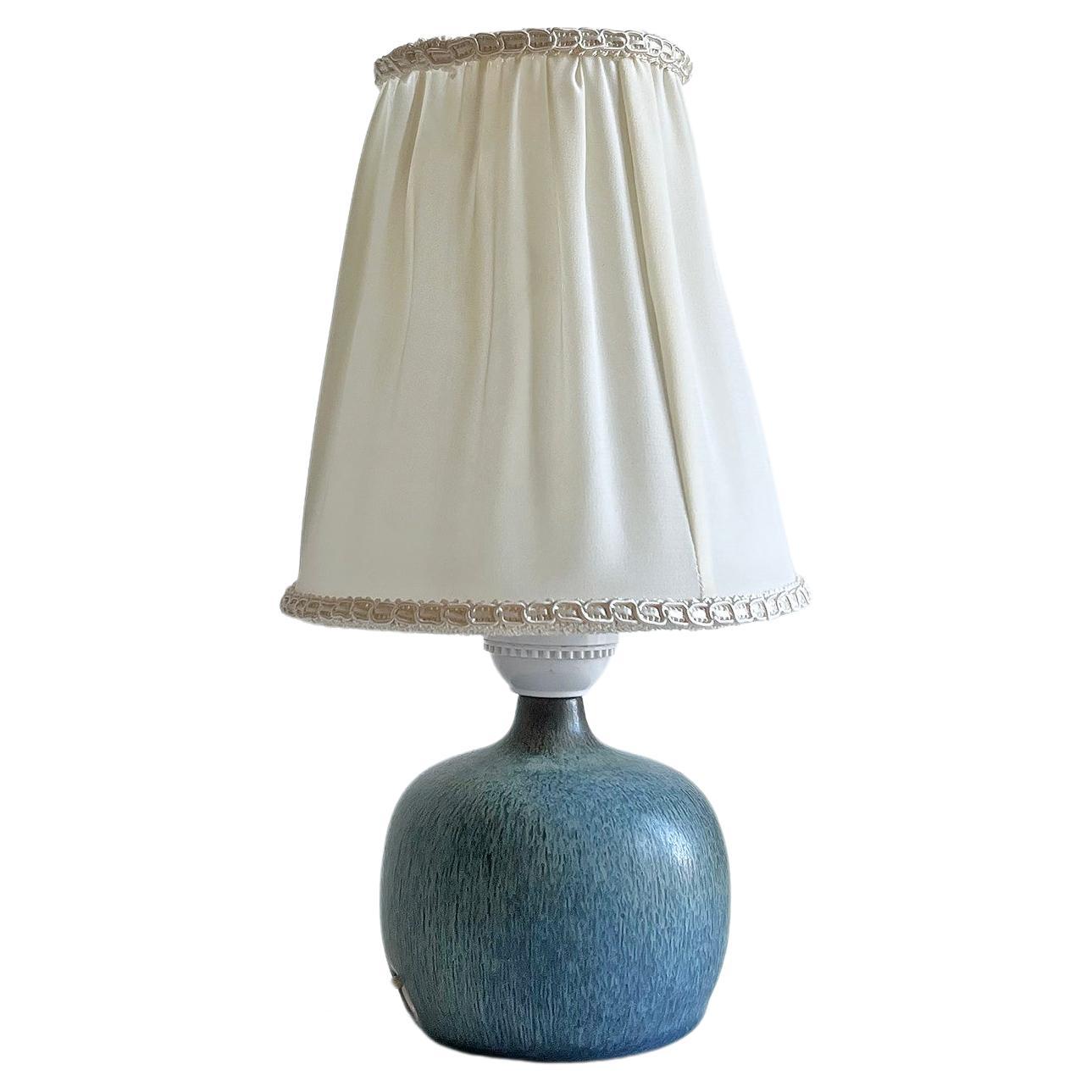 Mid-Century Swedish Stoneware Table Lamp by Gunnar Nylund for Rörstrand For Sale