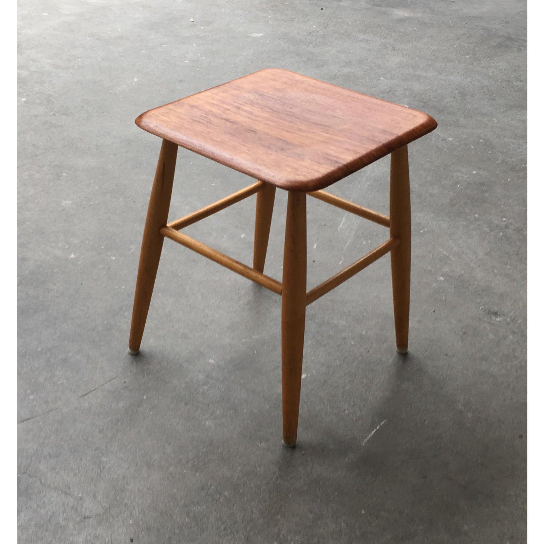 Mid-Century moderno Sgabello svedese di metà secolo di Edsby Verken, anni '60 in vendita
