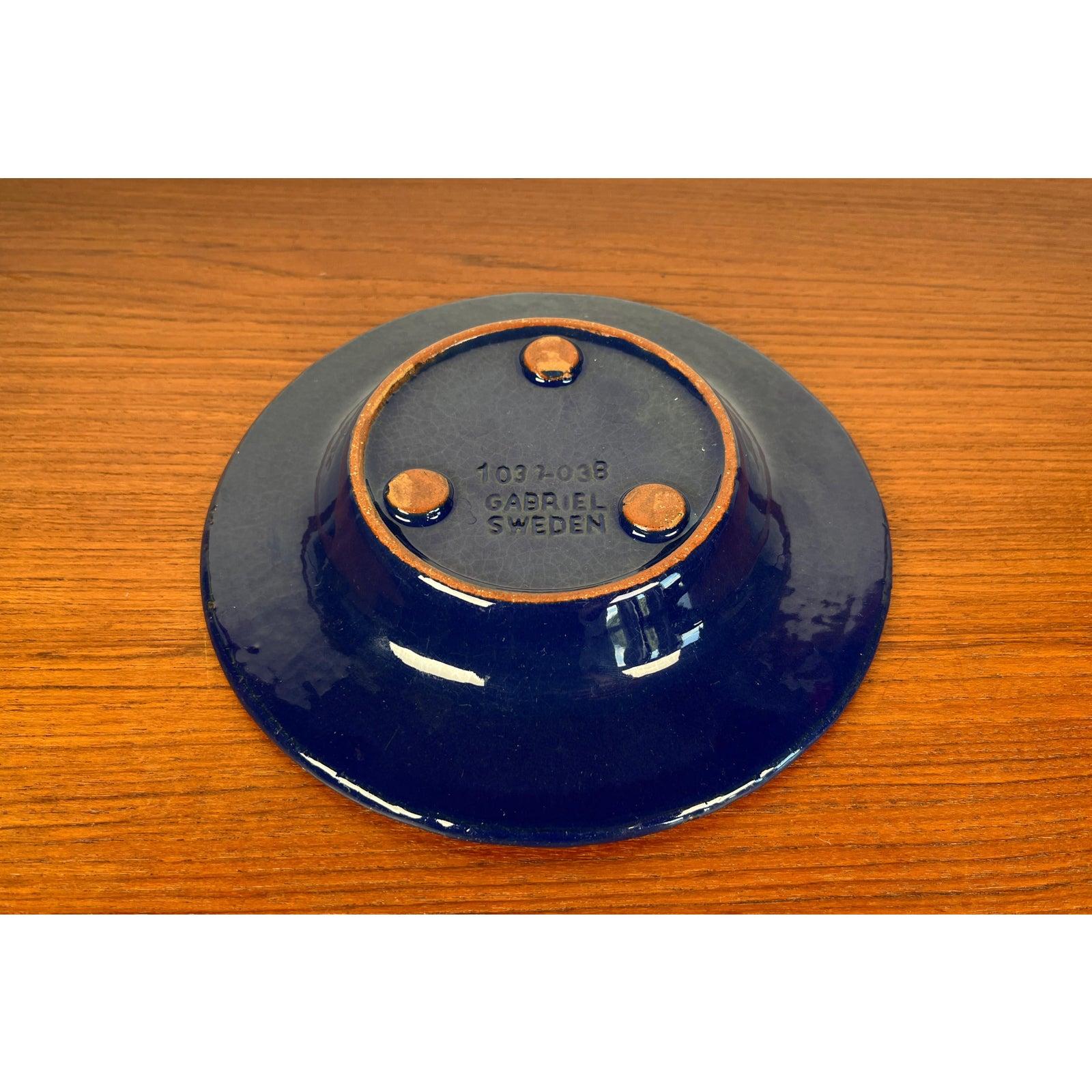 Mid-Century Swedish Studio Pottery Bowl from Gabriel Sweden, 1960s For Sale 3