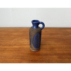 Mid-Century Swedish Studio Pottery Carafe Vase from Laholm, 1960s
