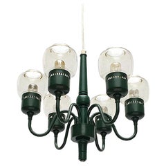 Mid-Century Swedish T526 Chandelier by Hans-Agne Jakobsson
