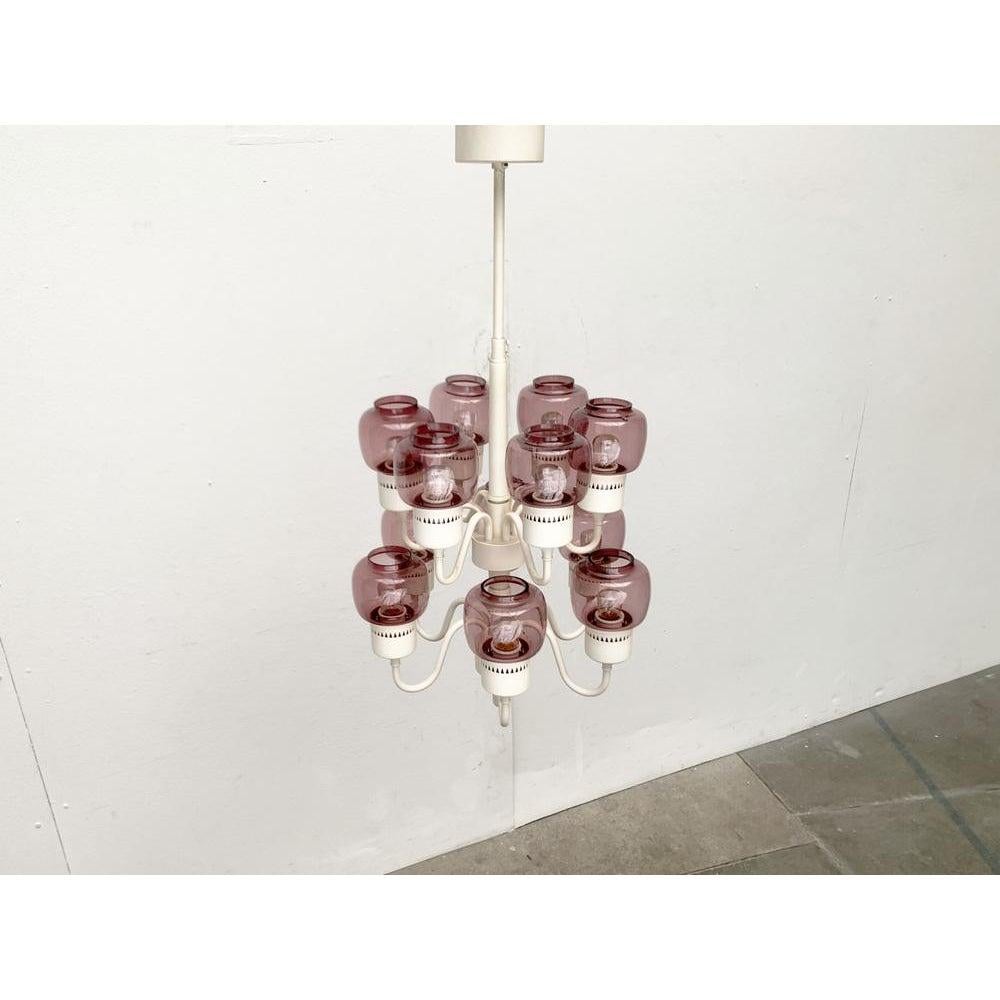 Mid-Century Swedish T527 Chandelier by Hans-Agne Jakobsson, 1960s For Sale 5