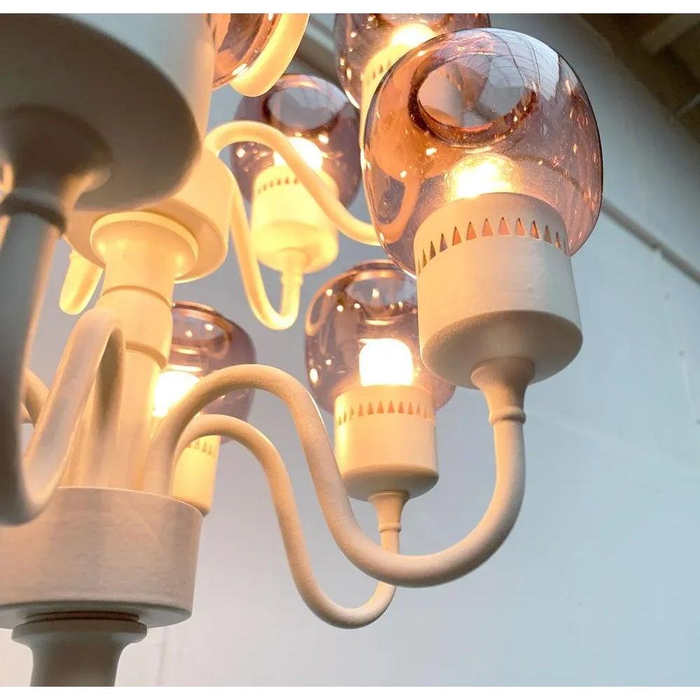 Mid-Century Swedish T527 Chandelier by Hans-Agne Jakobsson, 1960s For Sale 6