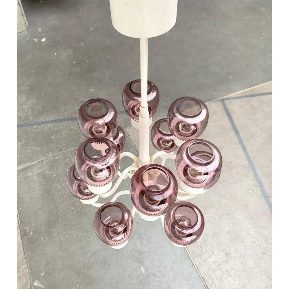 Mid-Century Modern Mid-Century Swedish T527 Chandelier by Hans-Agne Jakobsson, 1960s For Sale