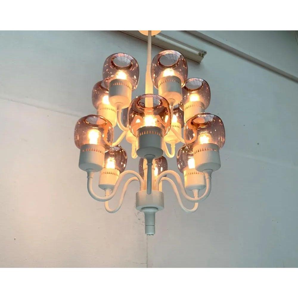 20th Century Mid-Century Swedish T527 Chandelier by Hans-Agne Jakobsson, 1960s For Sale