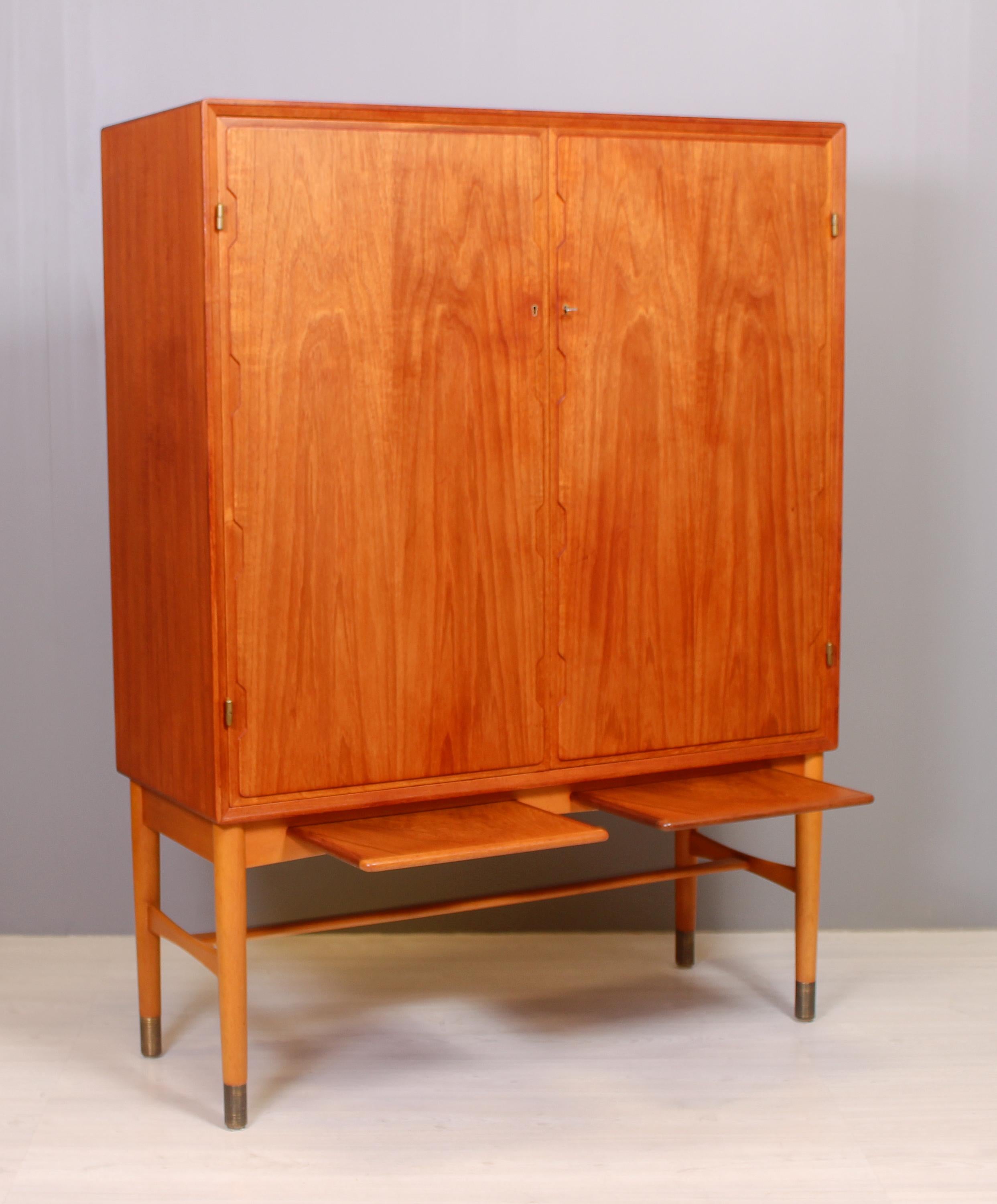 Midcentury Swedish Teak Cabinet, 1950s In Good Condition In Malmo, SE