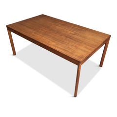 Midcentury Swedish Teak Coffee Table, 1970s