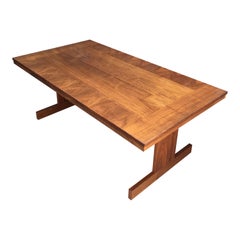 Midcentury Swedish Teak Coffee Table, 1970s