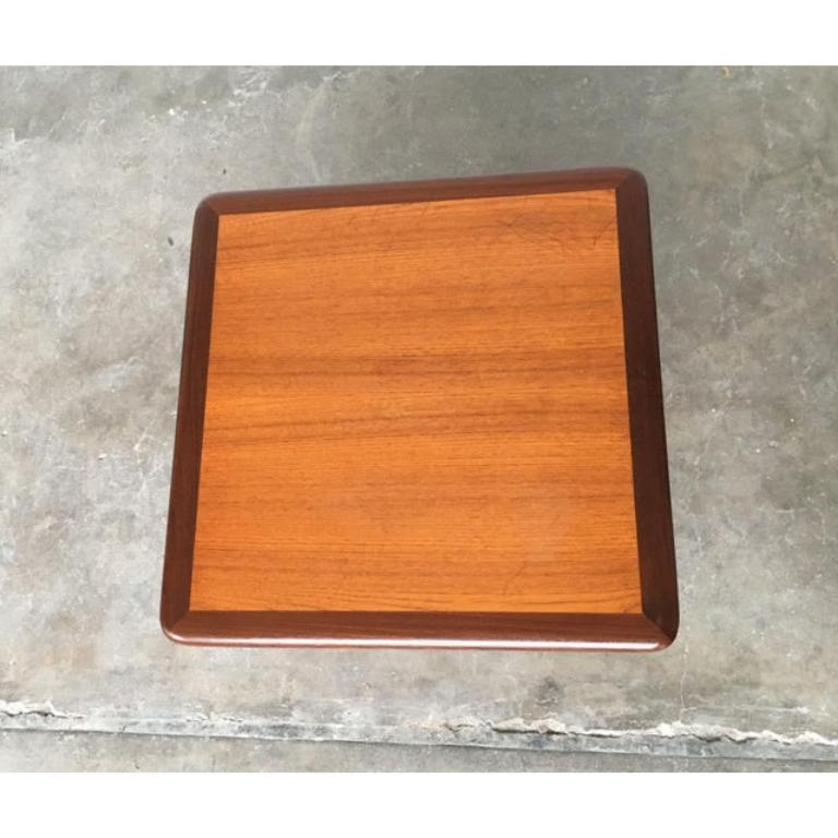 Tavolino da caffè in teak svedese di metà secolo di HMB Möbler, anni '60 in vendita 1
