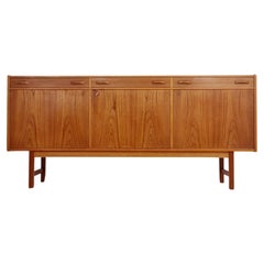 Schwedisches Teakholz-Sideboard aus der Jahrhundertmitte von Tage Olofsson für Ulferts, 1960er Jahre